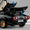 1:32 Countach LP500S Supercar Spielzeugauto Modell Rad Lenkung Geräusch und Licht Kinderspielzeug Sammlerstücke Geburtstagsgeschenke