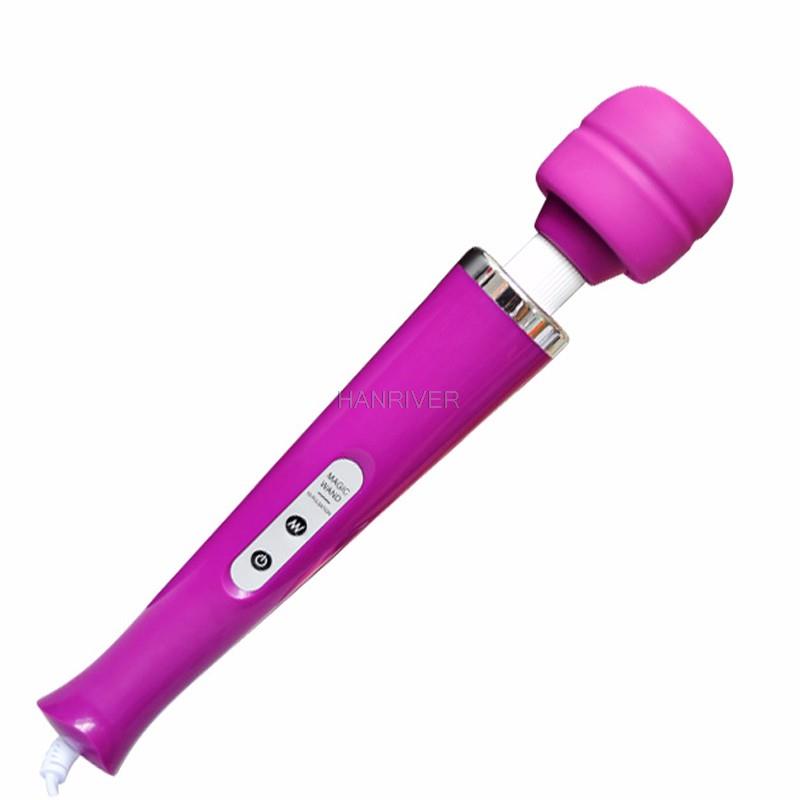 New 10 Speeds Magic Wand Massager,Big Magic Wand Massage Stick AV Vibrators Sexy Clit Vibrator Sex Toys for Women 32 *