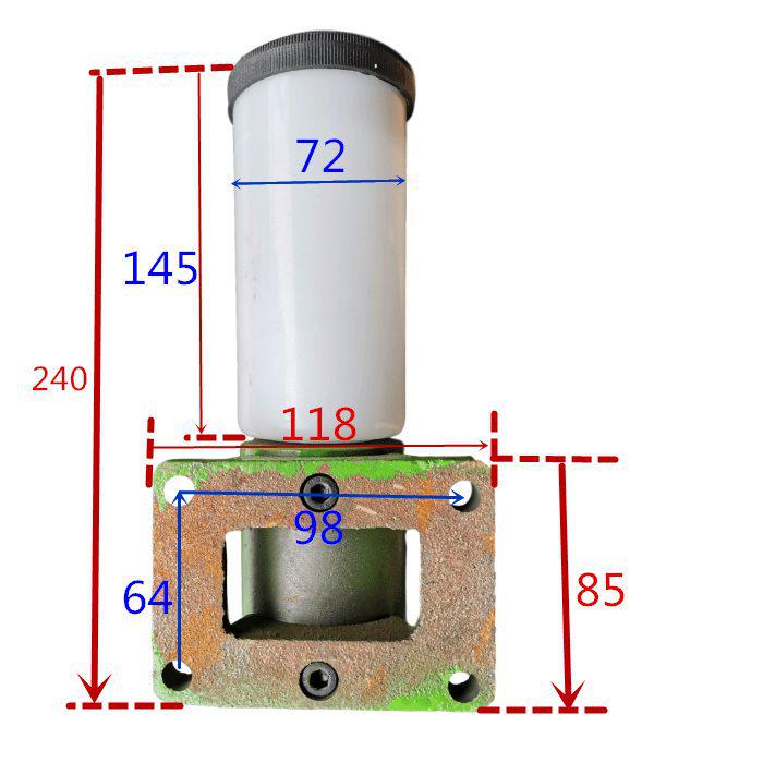 **Hand-Press Manual Oil & Grease Pump SNB10 LSG-05 Y-8**