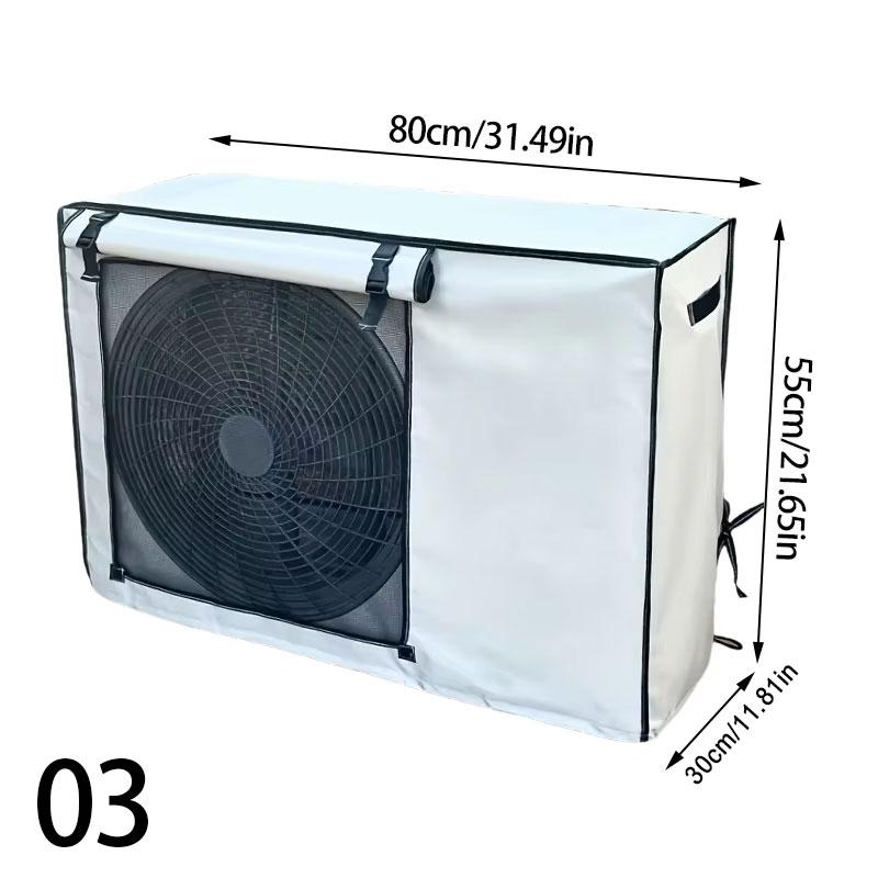 Durable Oxford Cloth Air Conditioner Outdoor Unit Cover Waterproof Sunproof Windproof Snowproof Protective Case for AC Outlet