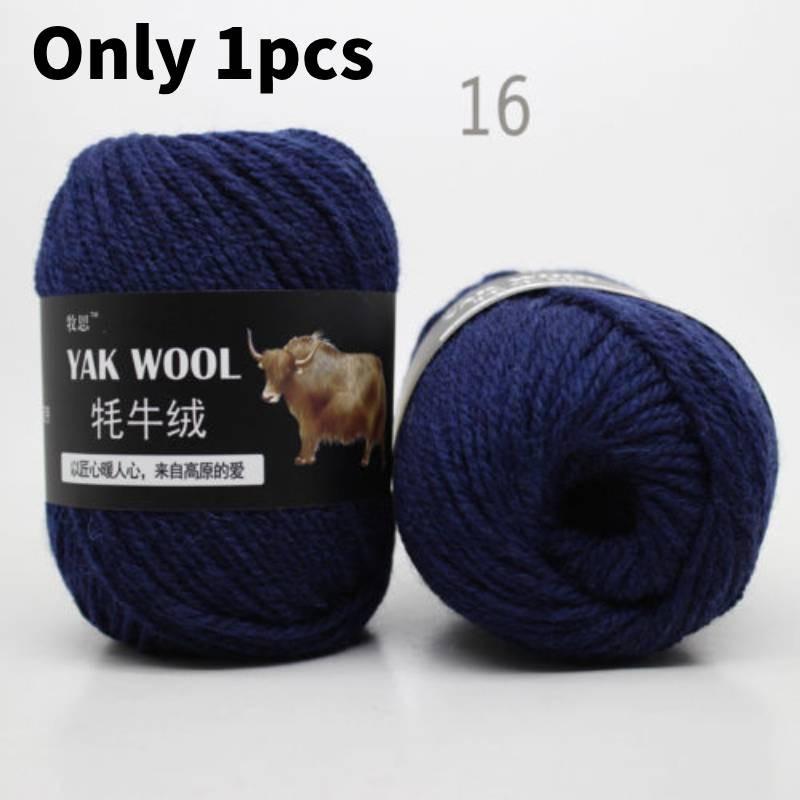 Wolle zum Stricken Handgefertigte Schals Warme Mützen Beanies Bastelbedarf