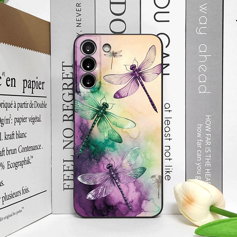 Flower Cute Dragonflies Vintage Floral Pattern Phone Case for Honor Huawei 200 Lite 100 400 PRO 80 X9 Magic 7 6 Lite 5 Pro Cover Honor 200