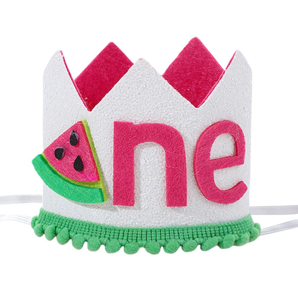 Adorable First Birthday Party Hat Unisex Baby First Birthday Party Hat Soft and Gentle Baby Hat for Parties Favor