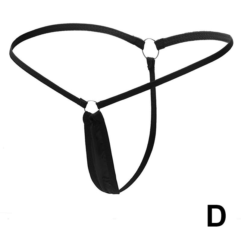 Dámské mini spodky Super malá tanga Jednobarevné sexy spodní prádlo s nízkým pasem Bandage Kalhotky