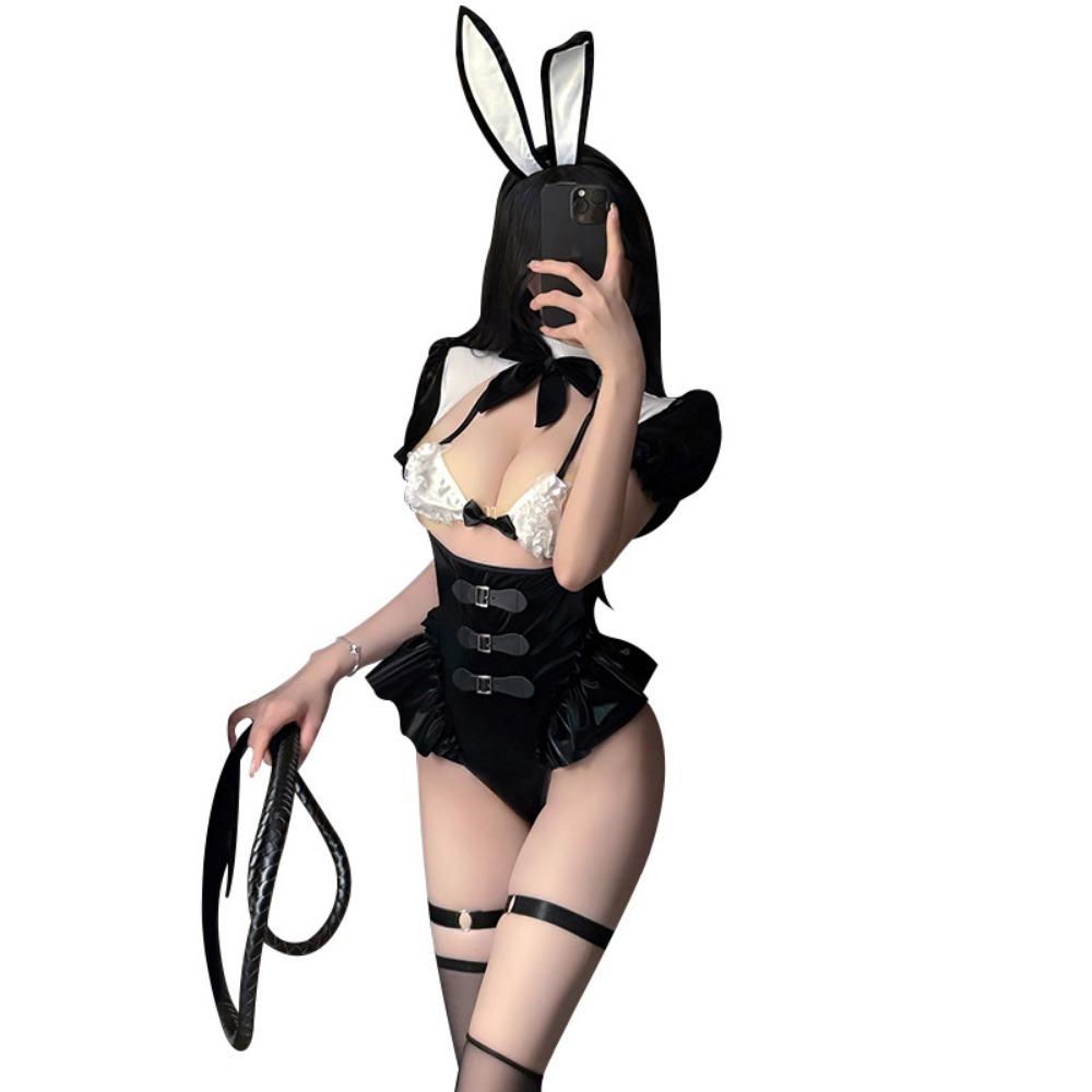 Xianyi Lingerie Bunny Uniform Seduction Bikini Nipple Onesie Bed Abstinence 659