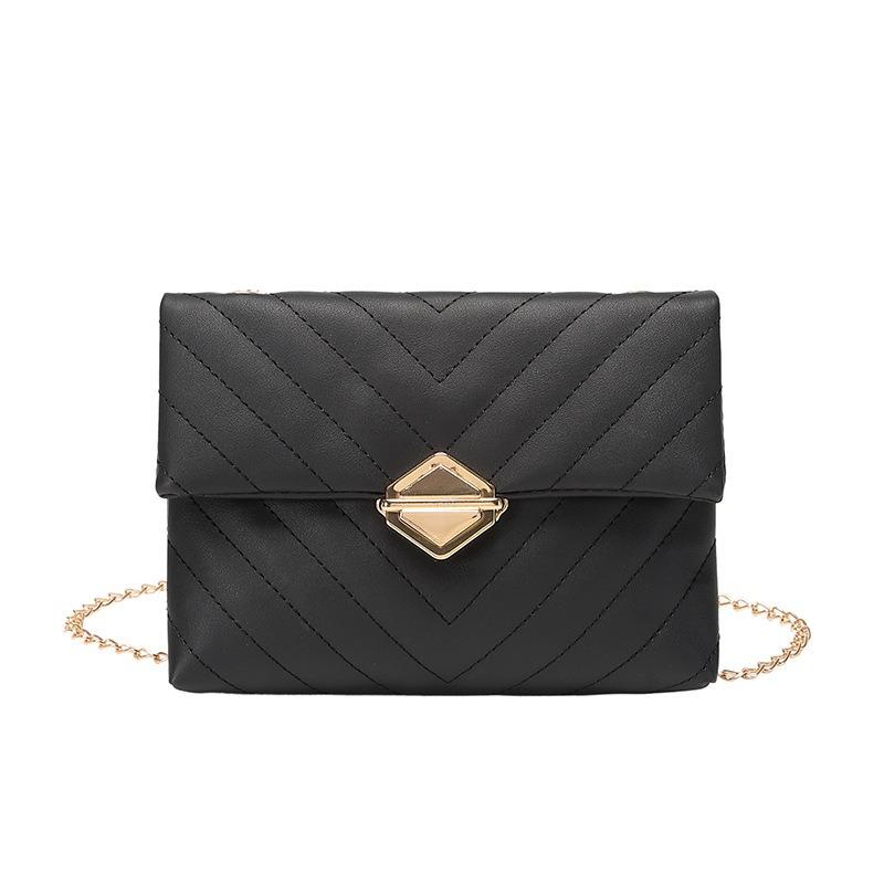 Chain bag women's premium sense bag women's bag niche design embroidery bag messenger bag bag women