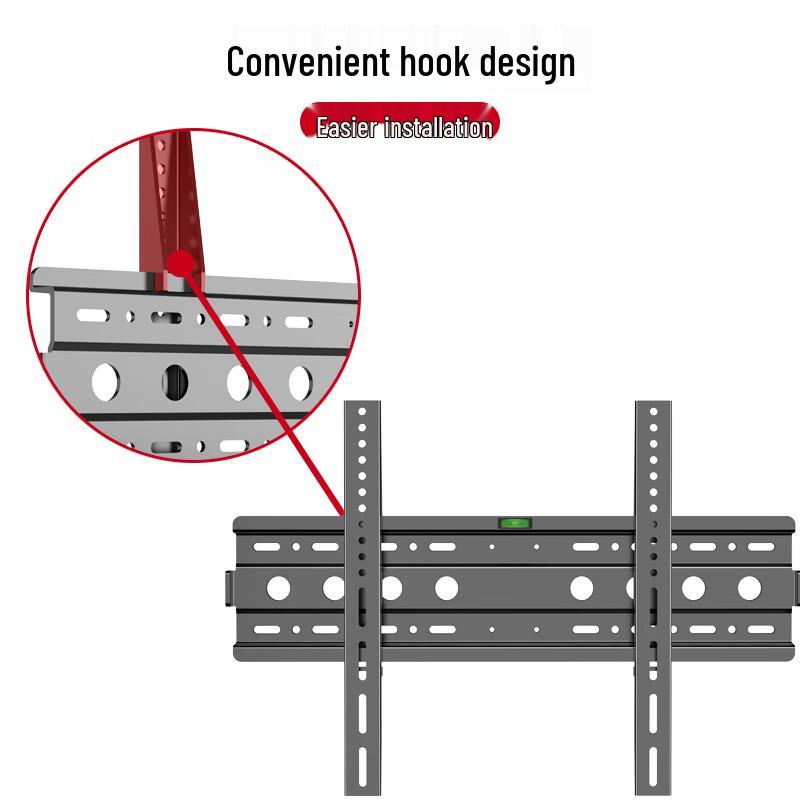 Heavy-Duty Universal Fixed TV Wall Mount Bracket