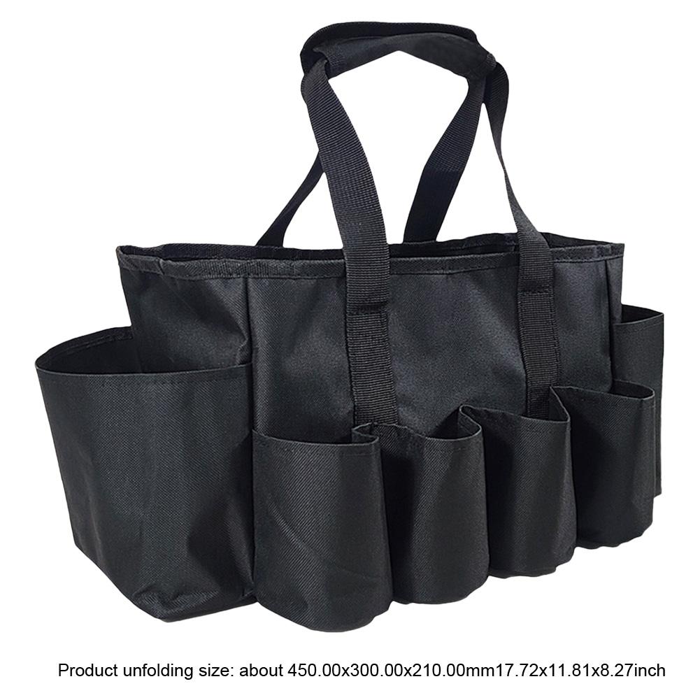 Tool Tote Bag Multiple Pockets  Garden Tool Bag Waterproof Foldable Tool Bag for Men Heavy Duty for Electrician Plumber