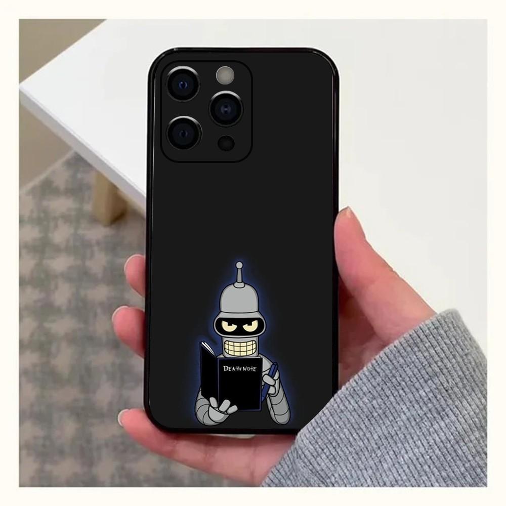 Cartoon Futurama-a B-Bende Phone Case For Apple iPhone 15,14,13,12,11,Pro,X,XS,Max,XR,Plus,Mini Soft Black Cover