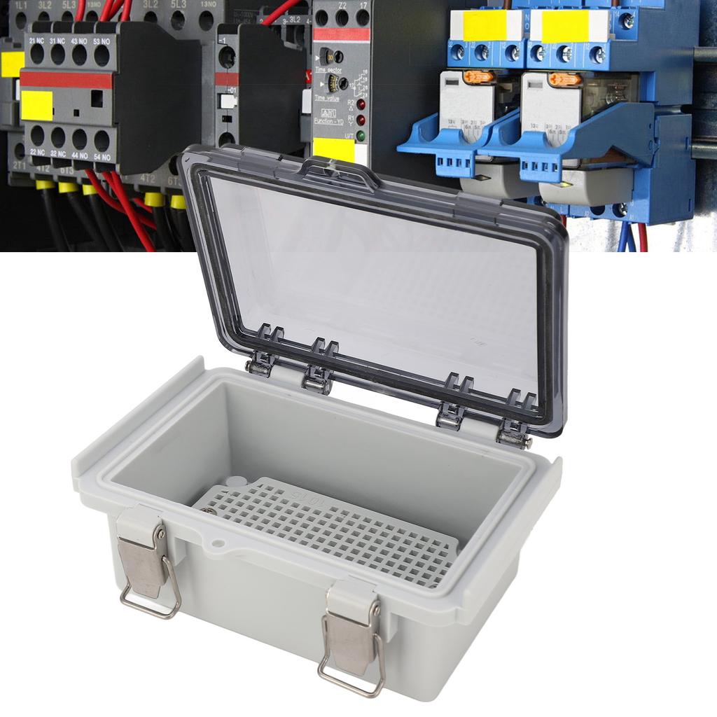 Electrical Junction Box IP67 Waterproof Outdoor Project Box Electrical Enclosure with Transparent Co