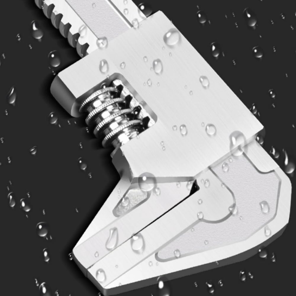 Pipe for Plumbing Faucet Opening Pipe Wrench, Wrench, Plumbing, Faucet, Work, 0-59mm, F-Type, Faucet, Water, DIY, Gas, Repair,