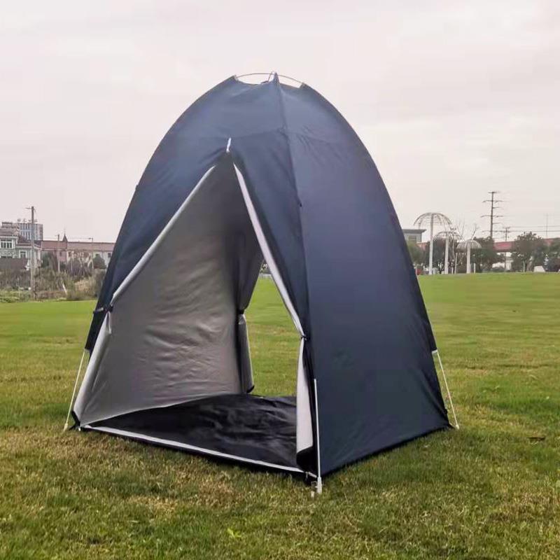 Single-Person Outdoor Fishing Tent: Rainproof, Quick-Open, Sun-Protection Shelter for Ice Fishing