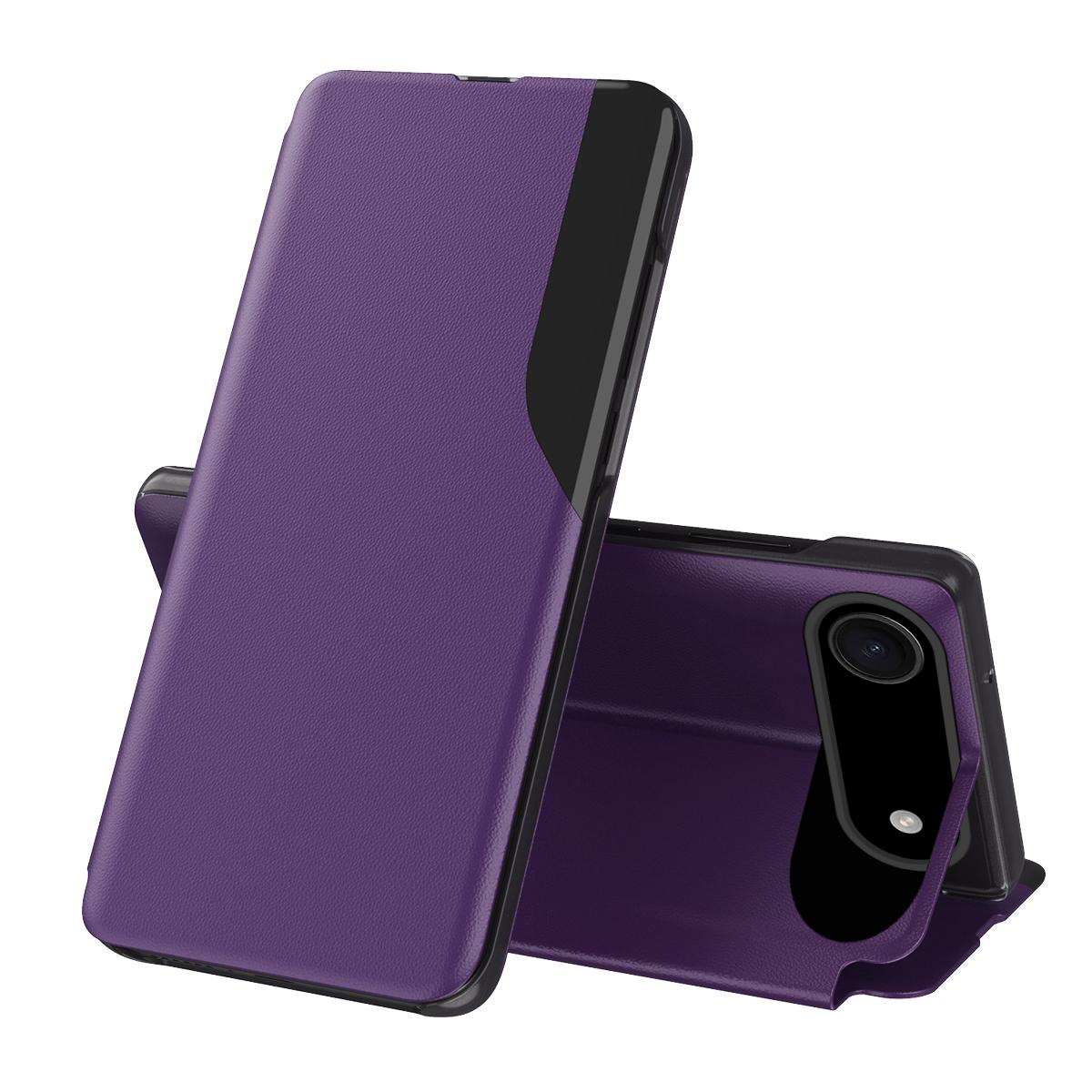 

For iPhone 17 Pro Max Phone Case Folio Flip PU Leather Stand Cover Purple