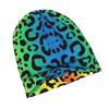 Leopard Print Modern Adult Beanie Designed To with Laid-Back Street Style Or Elevate Easy Outfits with Understated Edge