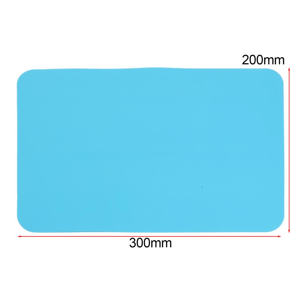 Pad Heat Insulation Mat Sections Design 1-2mm Thickness Silicone Soldering Accessory Station Desk Pad Dustproof