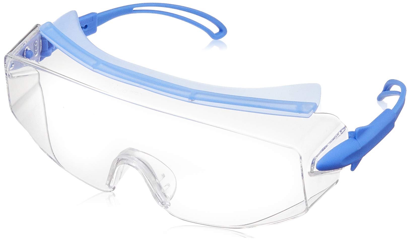 

TRUSCO Safety Single-Lens Glasses, Clear, TVF-80B