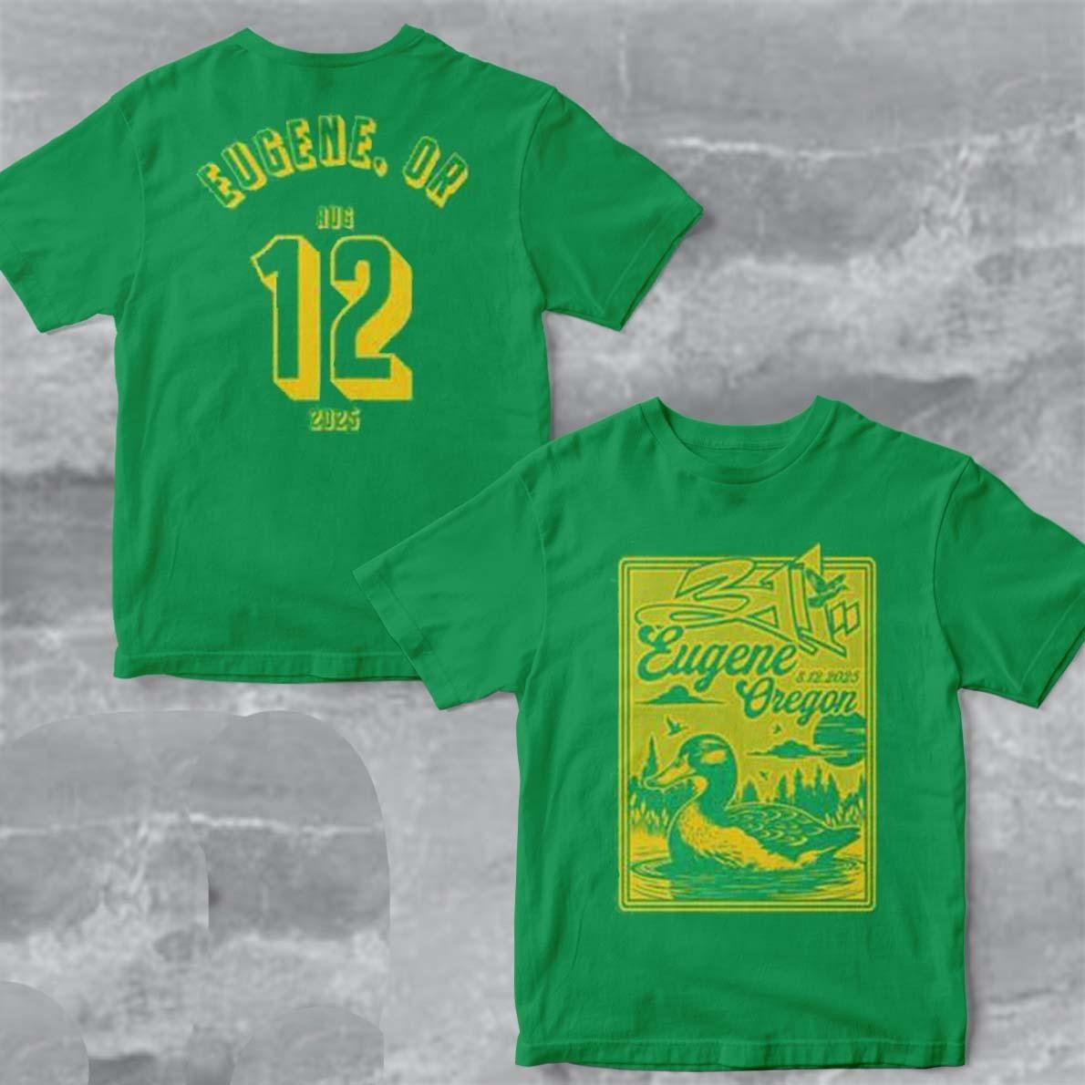 311 Eugene Oregon 2026 Event Merch Tee At Cuthbert Amphit On August 12 2026 Two XXL