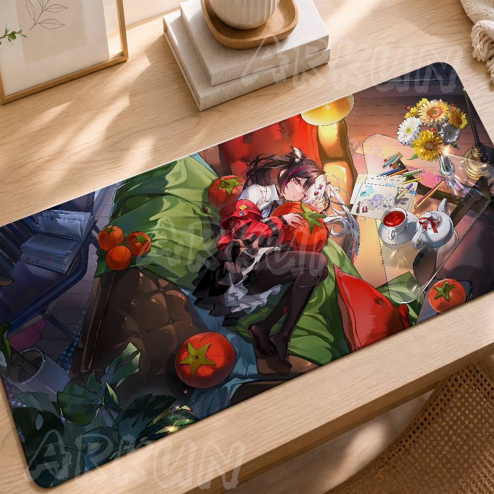 Cool Video Game Neverness To Everness Mouse Pad Nonslip Rubber Gamer Computer Mat Decoracion Deskmat Laptop Office Large Mat