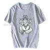 Ganesha Tshirt Elephant God T Shirt Unisex Black White Tshirt Simple Casual Birthday Gift Cotton Tops Tee Harajuku Streetwear