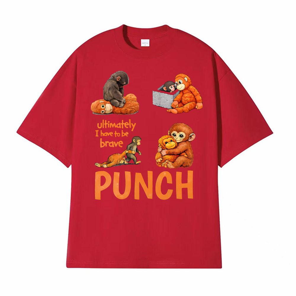 

Baby Punch Monkey Lonely Punch Essential Tshirts Men Women Summer Fashion Style Classic T Shirt 100 Cotton ONeck Tshirt Tops S