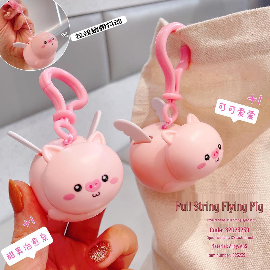 Portachiavi Squalo Giocattolo: Ciondolo Trendy Denti Che Mordono per Zaini Studenteschi