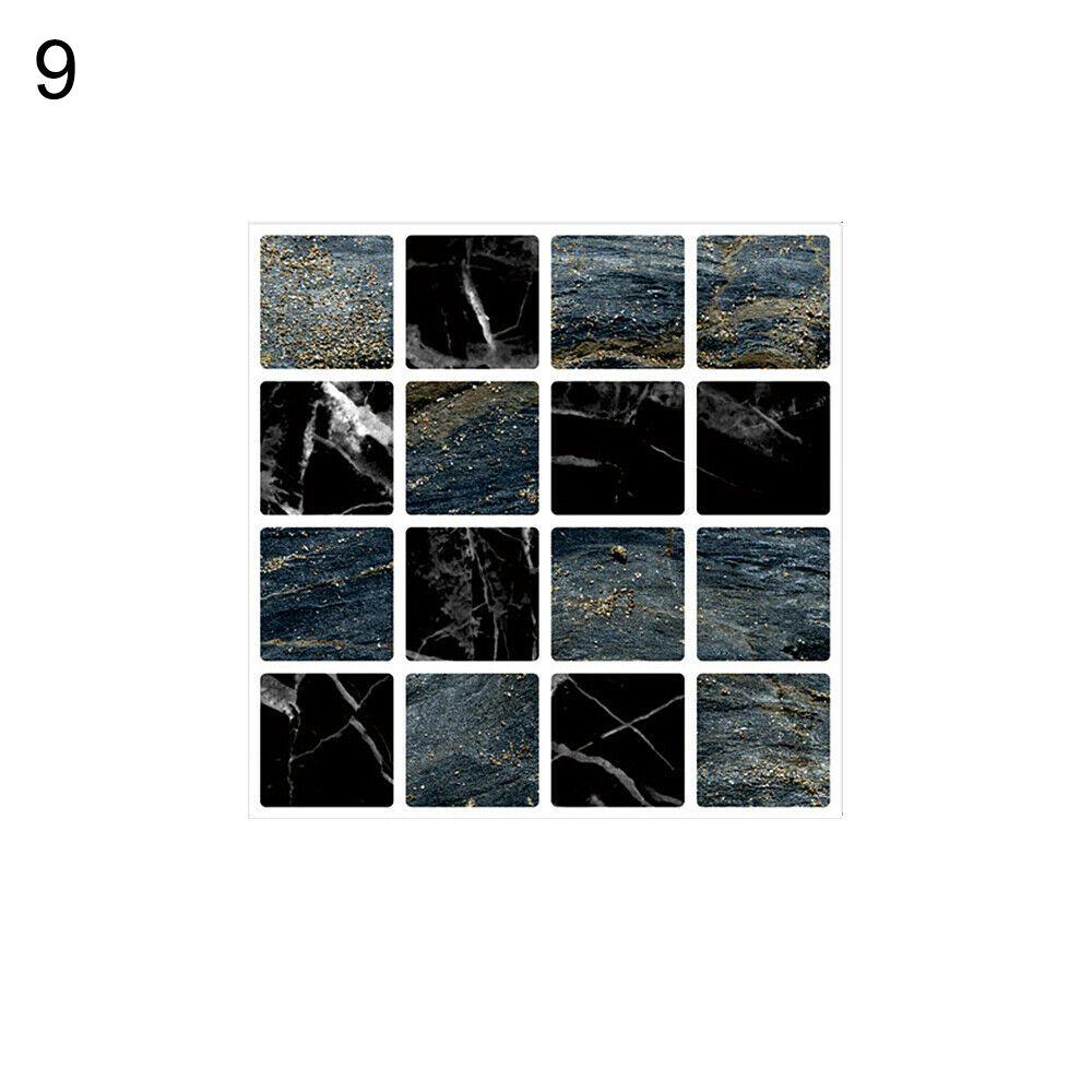 Mode Bodenmosaik Abnehmbare Selbstklebende DIY Heimdekor Wandaufkleber Tapete Fliesenaufkleber