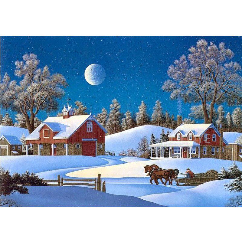 DIY Diamant Malerei 5D Kuh Kreuz Stich Strass Diamant Stickerei Tiere Bild Von Strass Handwerk Wohnkultur