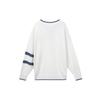 Nike SS23 Men's Trend Striped Print Pullover Sweater Off-White DX0009-133