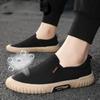Men's shoes summer breathable lazy casual flat shoes men's one-pedal sports shoes men's lightweight trendy socks shoes men's