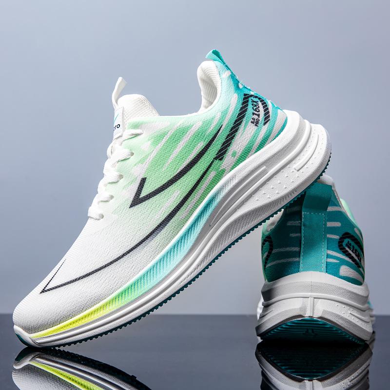 

Men s shoes 2025 new spring breathable thin running shoes ultra-light casual fashion versatile youth sports trend shoes 44