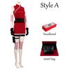 Costum Cosplay Anime Haruno Sakura Tinuta Femei Costume de Carnaval de Halloween
