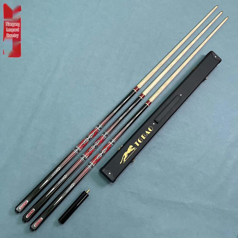Xinhuarui Tiangang Leopard Series Ash Wood 1/2 Split Chinese Eight-Ball Cue