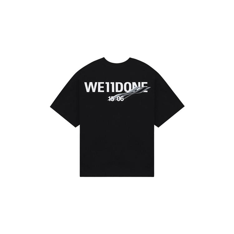 WE11DONE T-Shirts Unisex Crew Neck Moderate Straight Fit WD-TT1-23-992