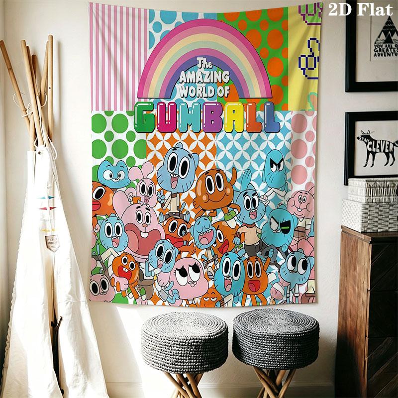 Gumball A Wall Hanging Printed Fabric Blanket Decorative Tapestries for Bedroom Living Room Home Decor