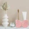 Cute Bow Toothbrush Holder, Bow Personalized Decoration, Bow Shaped Toothbrush Holders, Bathroom Countertop Accessories