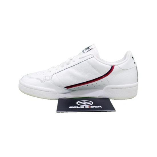 

Adidas Continental 80 White Navy Scarlet Unisex Sneakers G27706 EU 42