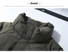 Men's Winter Stand Collar Down Jacket - Warm, Thickened, American Style, Outdoor Workwear