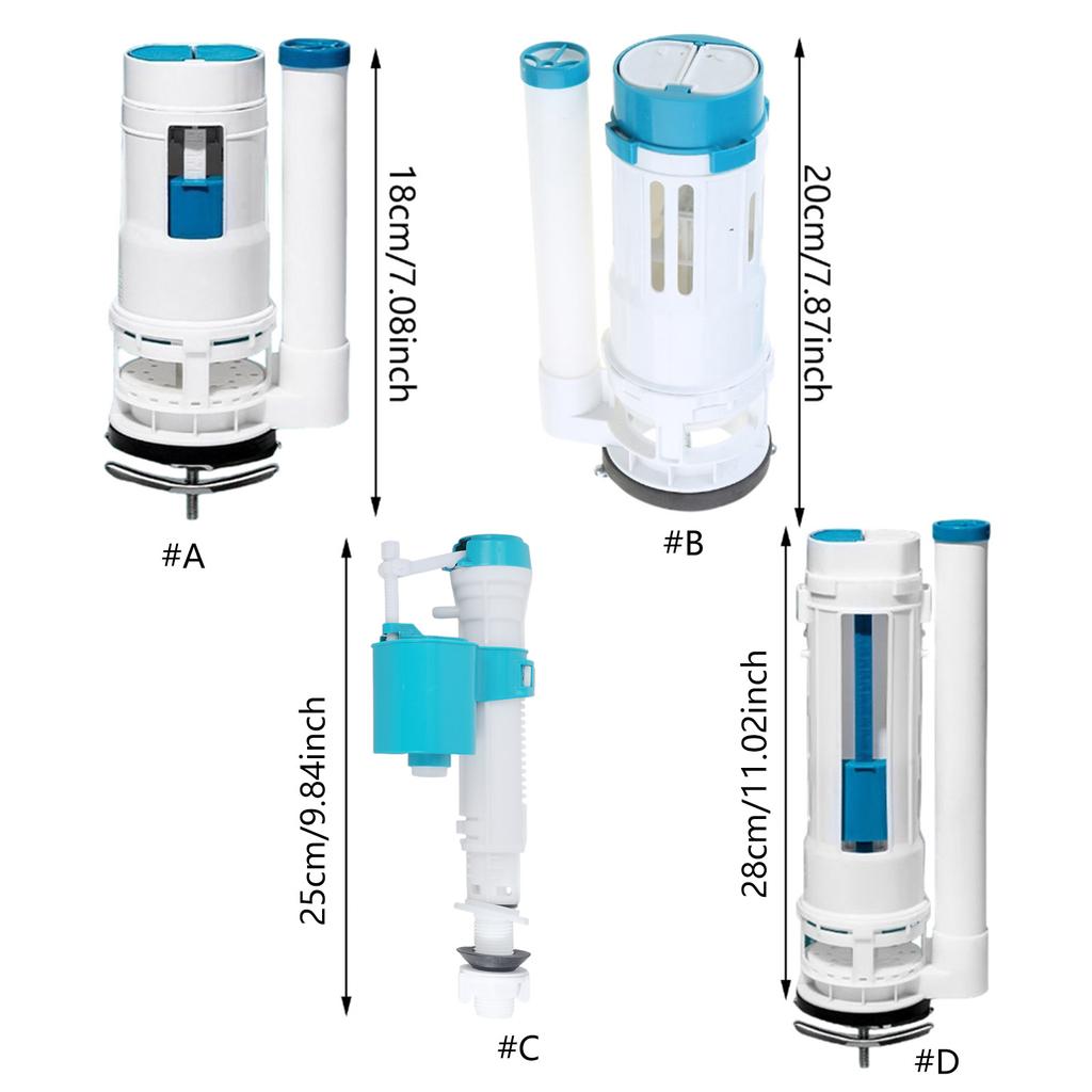 Adjustable Water Saving Designs Toilet Tanks Inlet Valves Portable Bathroom Accessory with Multiple Brands Daily Use