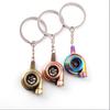 Car Turbo Keychain Turbodmychadlo Keychain Spinning Turbína Přívěsek na klíče Kroužek na klíče Přívěsek na klíče Opel ze zinkové slitiny Příslušenství