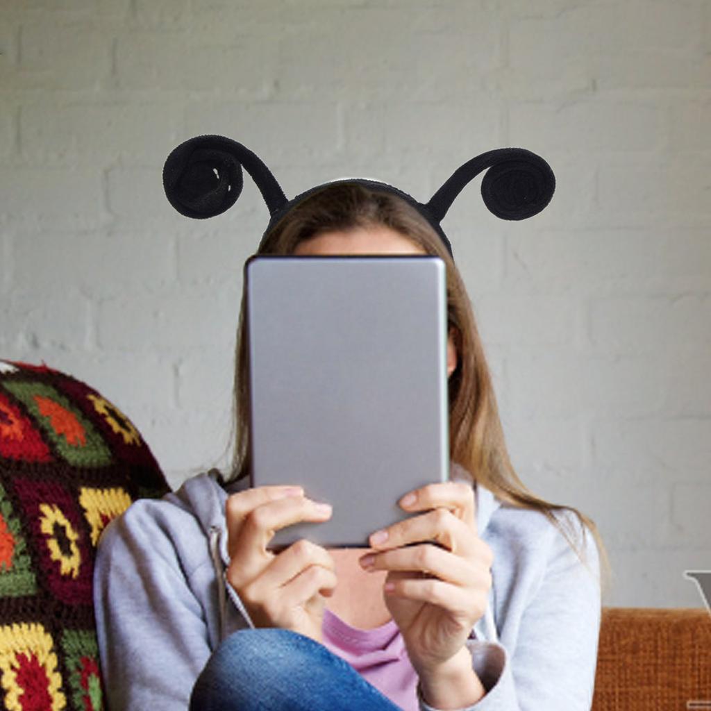 Ant Antenna Headbands Halloween Animes Theme Gatherings Hairband Movie Enthusiasts Plush Headbands for Teen Adult