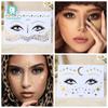Trendy European Music Festival Waterproof Face Tattoos & Freckle Stickers