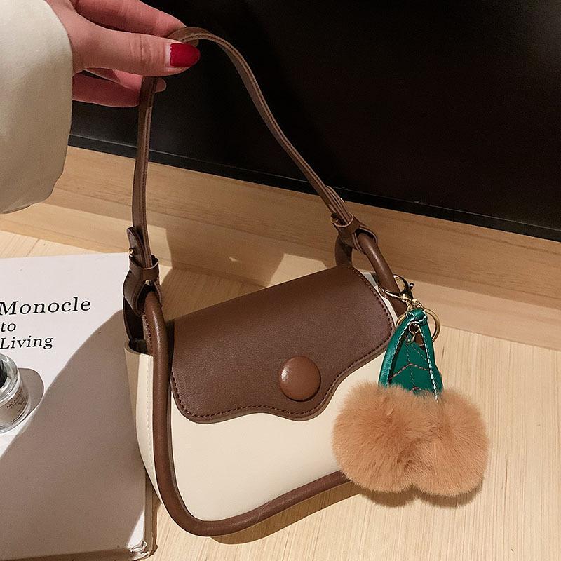 

Simple Bag Women S Bag Foreign Style Shoulder Bag Temperament Messenger Bag Fashion Small Square Bag белый