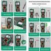 Digital Multimeter Measuring Voltage Current Resistance Temperature Accurate Electrical Testing Device