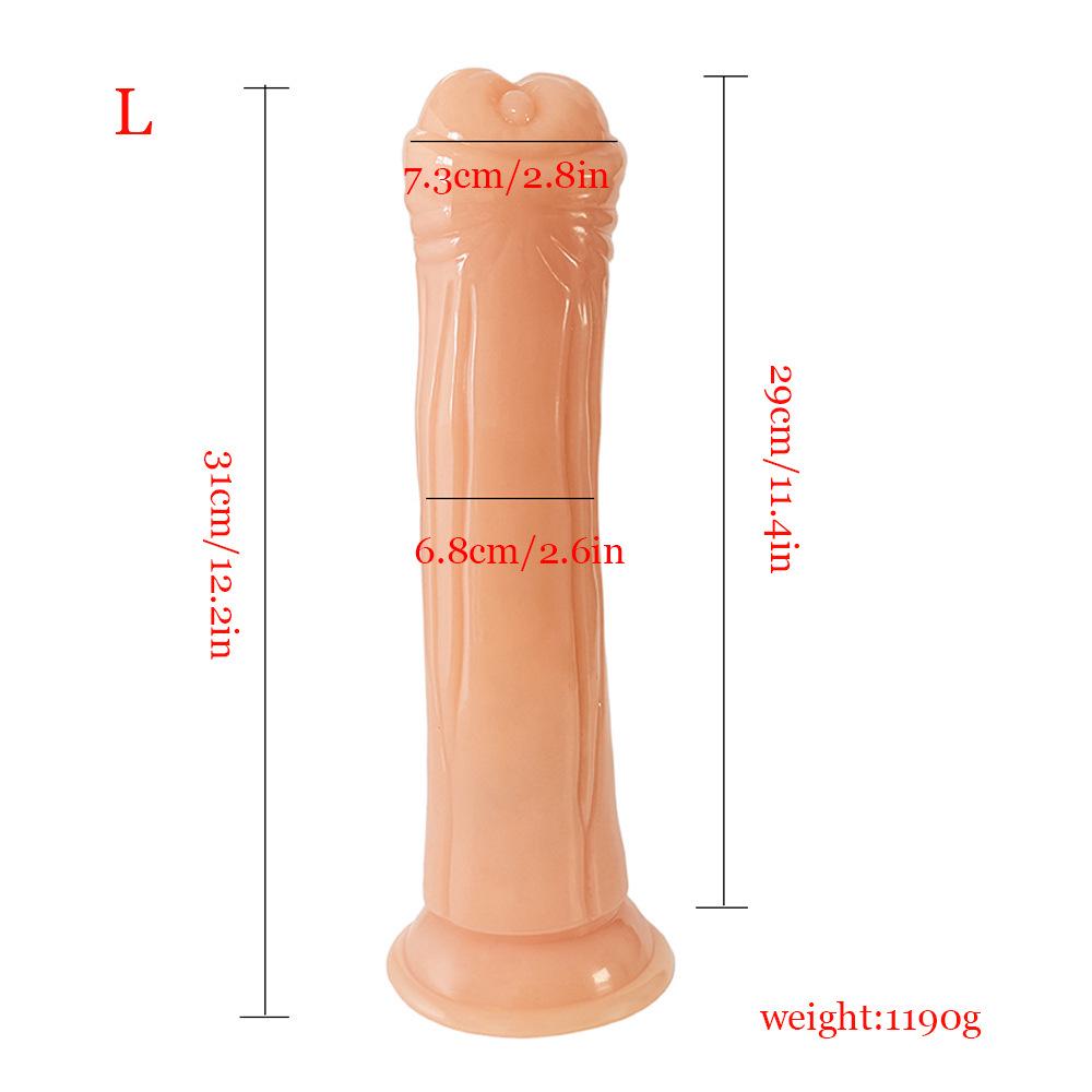 Extra-Large Anal Expansion Fisting Plug and Dildo Toy
