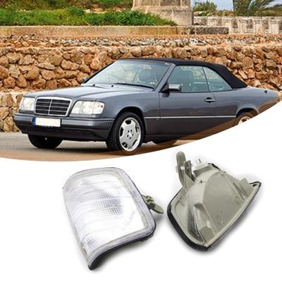 Corner Light Wear-resistant White Replacement L/R LED Parking Lamp 1248261143 1248261243 for Mercedes-Benz W124 E280 300CE E300