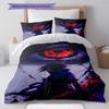 Cartoon Pattern Bedding Quilt Set Quilt Cover Pillowcase Home Decoration Birthday Gift (1 * Duvet Cover + 2 * Pillowcase, Without Core)