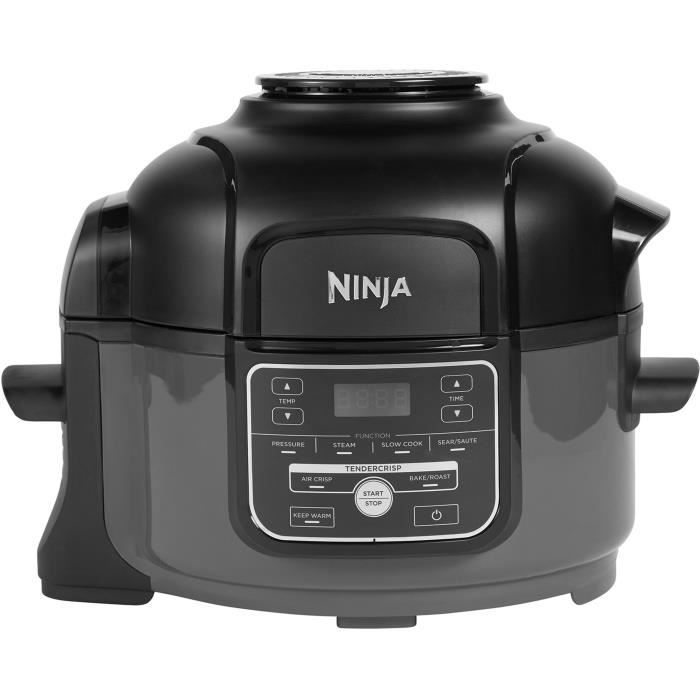 Multicooker NINJA - Foodi Mini OP100EU - Capacità 4,7L - 6 programmi di cottura - 1460W