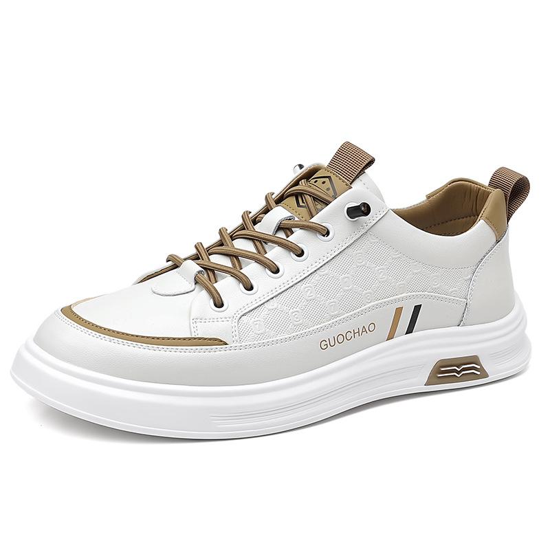 Men's Shoes Non-slip and Wear-resistant Running Shoes Low-top Thick Baseplate Shoes Single Shoes Casual Shoes Summer Sports Shoes 2025 Direct Sales