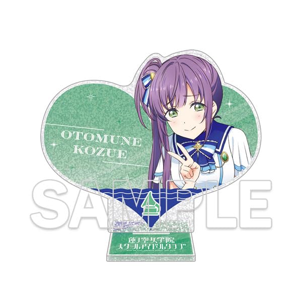 

KADOKAWA Love Hasunozora Academy School Idol Club Glitter Acrylic Stand 365 Days Otomune Kozue W13 x H12cm or Less Acrylic Live! Girls Heart-Shaped