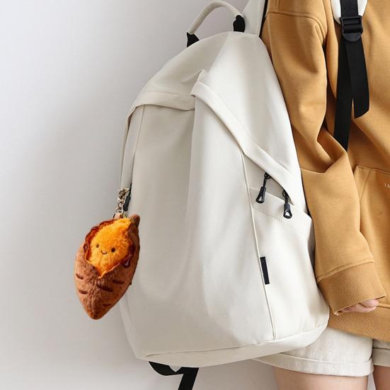 Kavrulmuş Tatlı Patates Peluş Anahtarlık Yumuşak Dolgulu Oyuncak Gülümseyen Yüzlü Sırt Çantası Çantası Takısı Arkadaşlar Çocuklar İçin Eğlenceli Hediye Sonbahar Kış Dekorasyonu